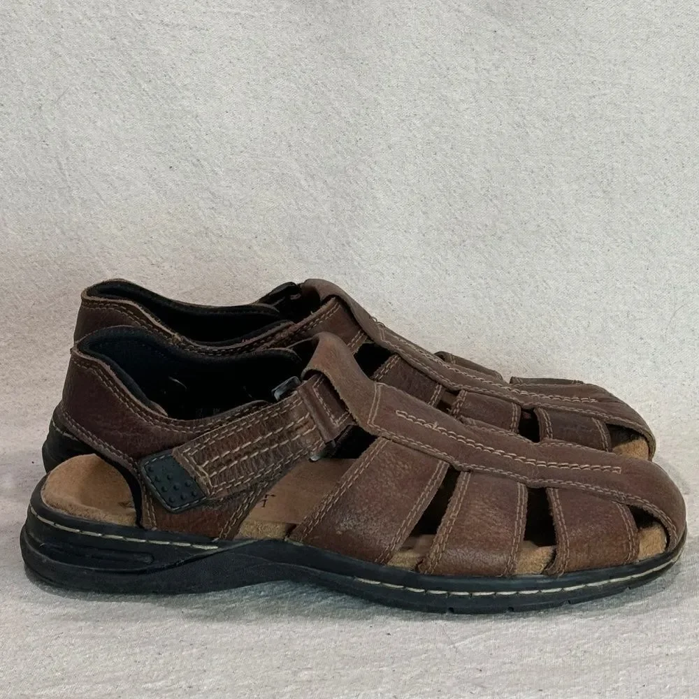 Dr. Scholl's 'Camden' Closed Toe Fisherman Sandals Mens Size 10M